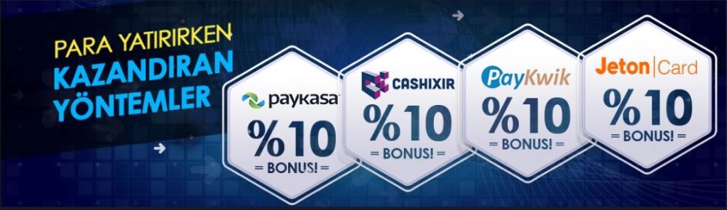 Kuponlarla Yatırımında % 10 Bonus